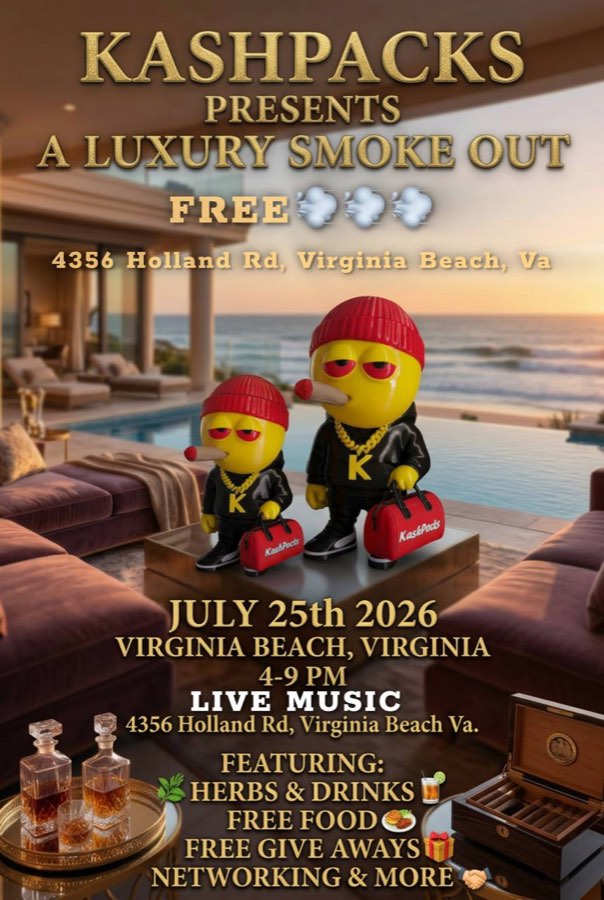 A Luxury Smoke Out — event poster